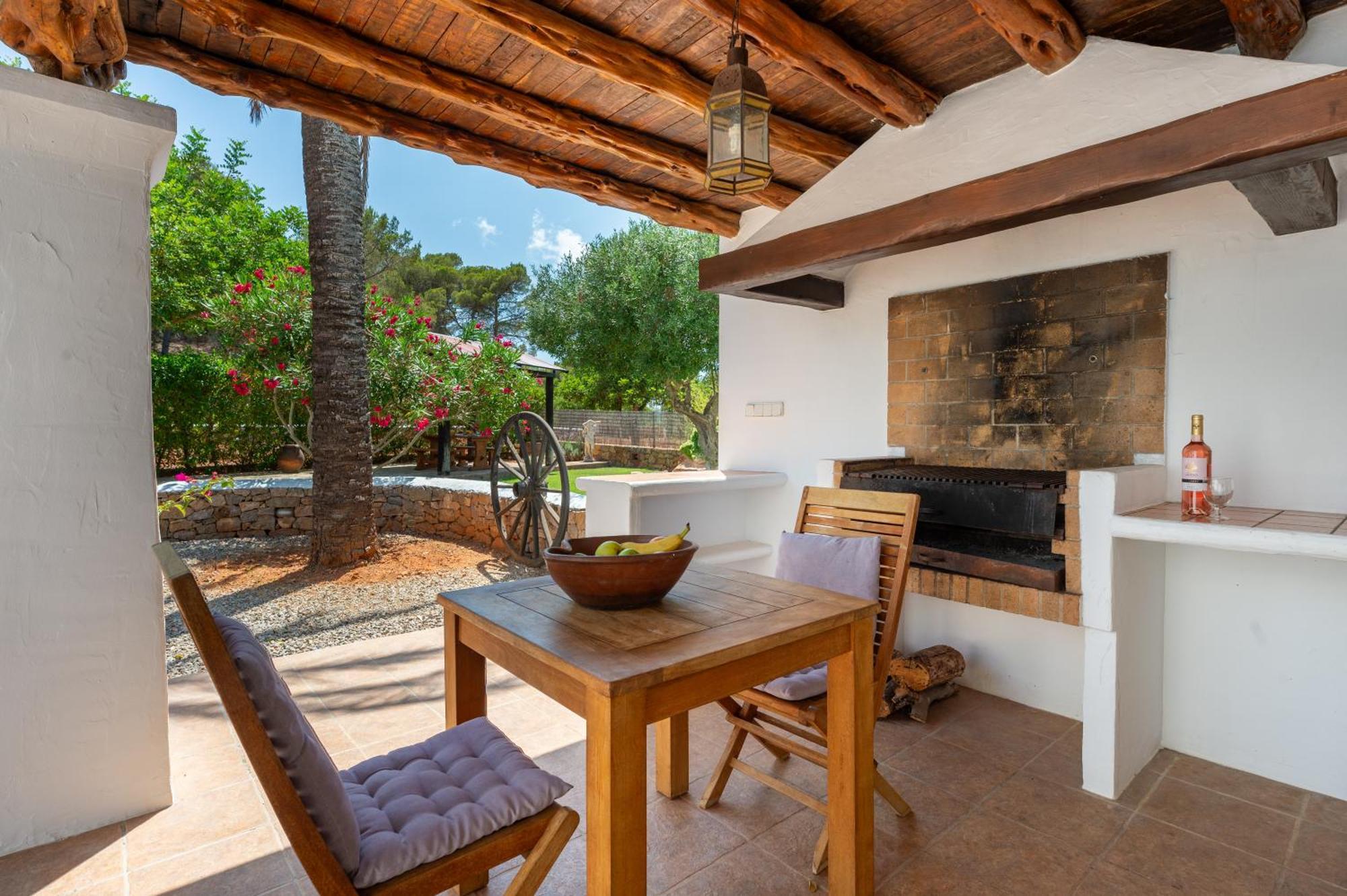 Villa Can Curreu Sant Carles de Peralta Bagian luar foto
