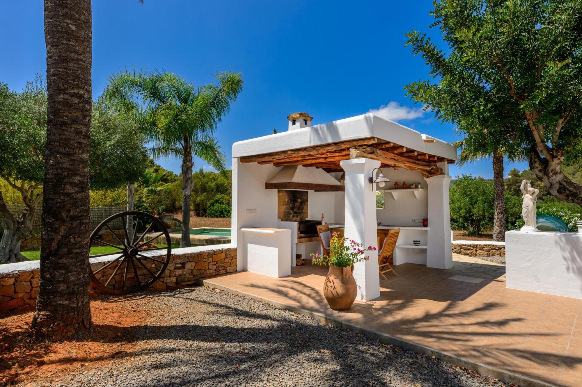 Villa Can Curreu Sant Carles de Peralta Bagian luar foto